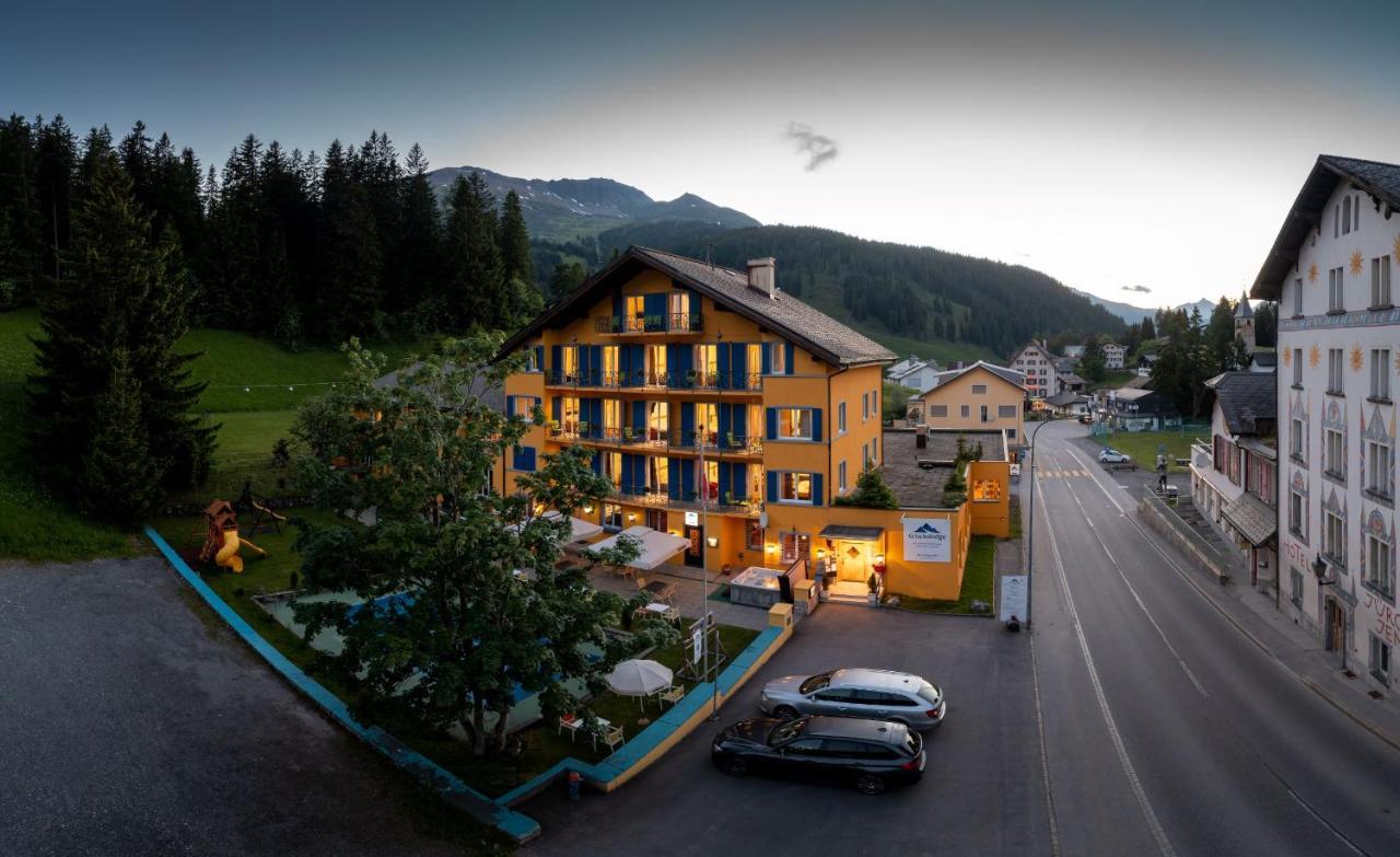 Grischalodge Das Hotel Mit Bergblick Seit 1929 - Schlicht, Preiswert Und Mit Einem Touch Nostalgie Parpan Extérieur photo