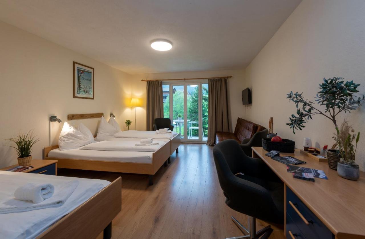 Grischalodge Das Hotel Mit Bergblick Seit 1929 - Schlicht, Preiswert Und Mit Einem Touch Nostalgie Parpan Extérieur photo