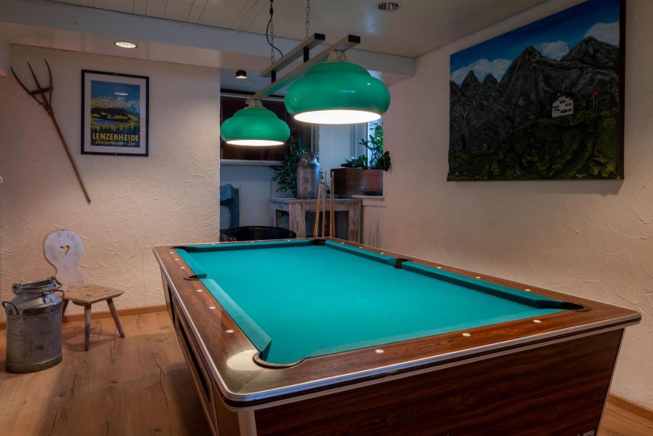 Grischalodge Das Hotel Mit Bergblick Seit 1929 - Schlicht, Preiswert Und Mit Einem Touch Nostalgie Parpan Extérieur photo