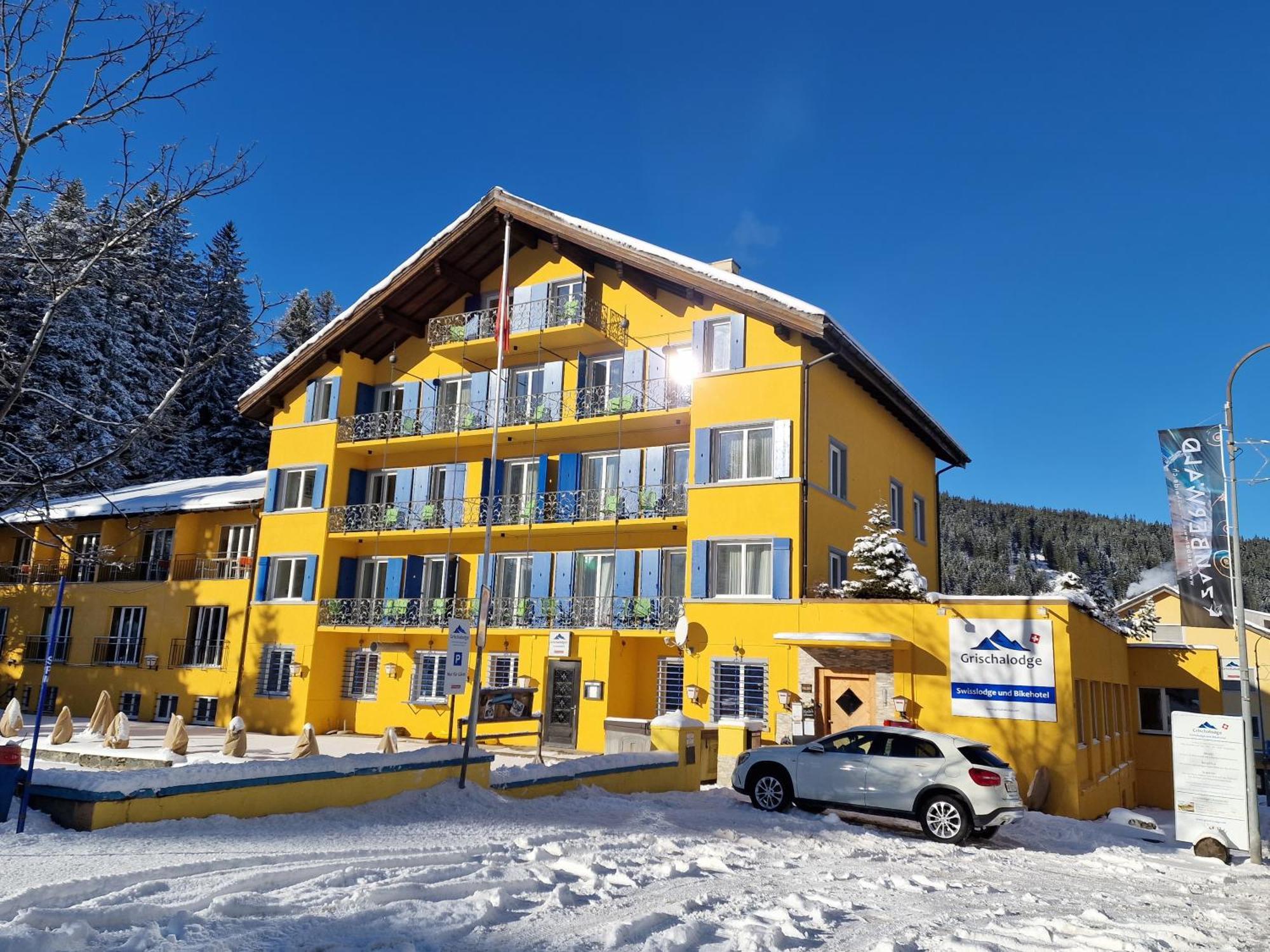 Grischalodge Das Hotel Mit Bergblick Seit 1929 - Schlicht, Preiswert Und Mit Einem Touch Nostalgie Parpan Extérieur photo