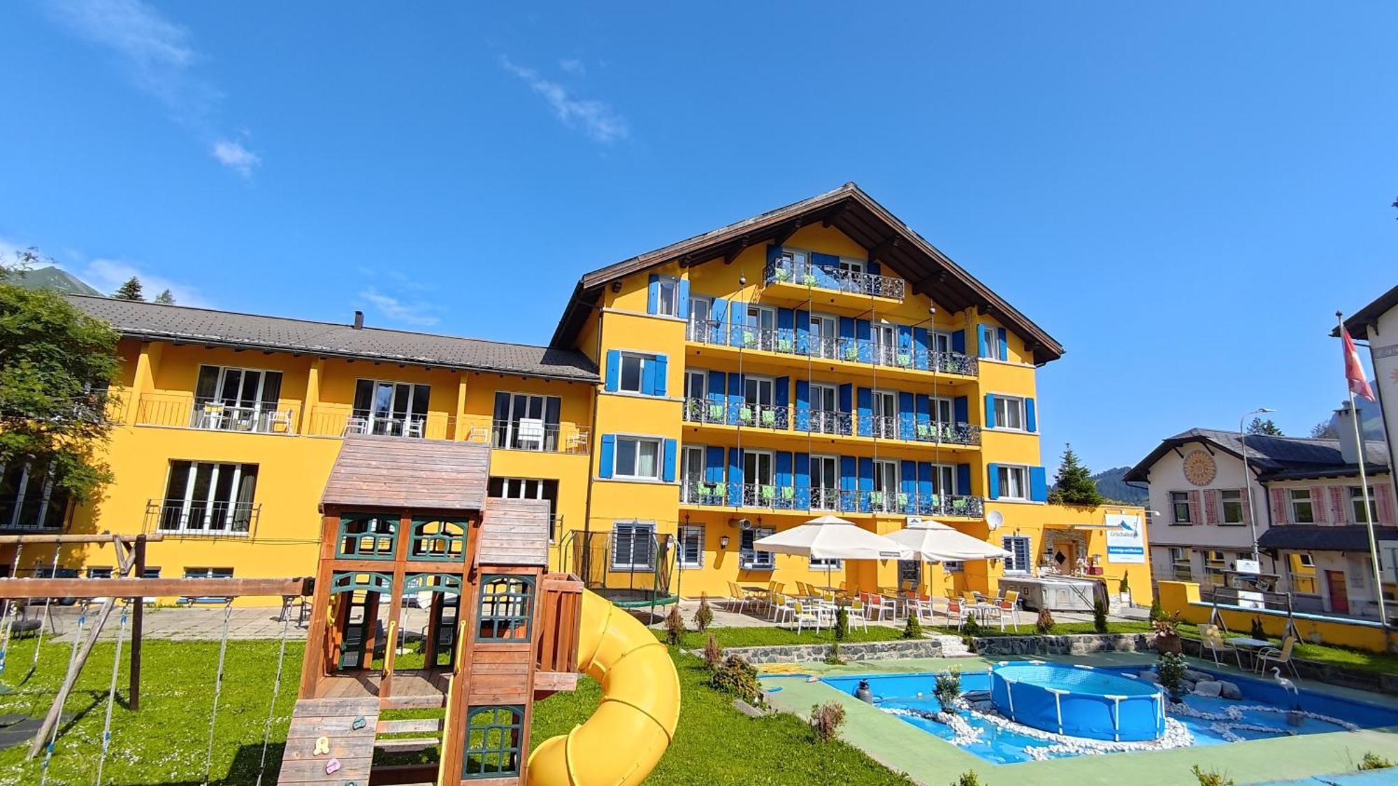 Grischalodge Das Hotel Mit Bergblick Seit 1929 - Schlicht, Preiswert Und Mit Einem Touch Nostalgie Parpan Extérieur photo